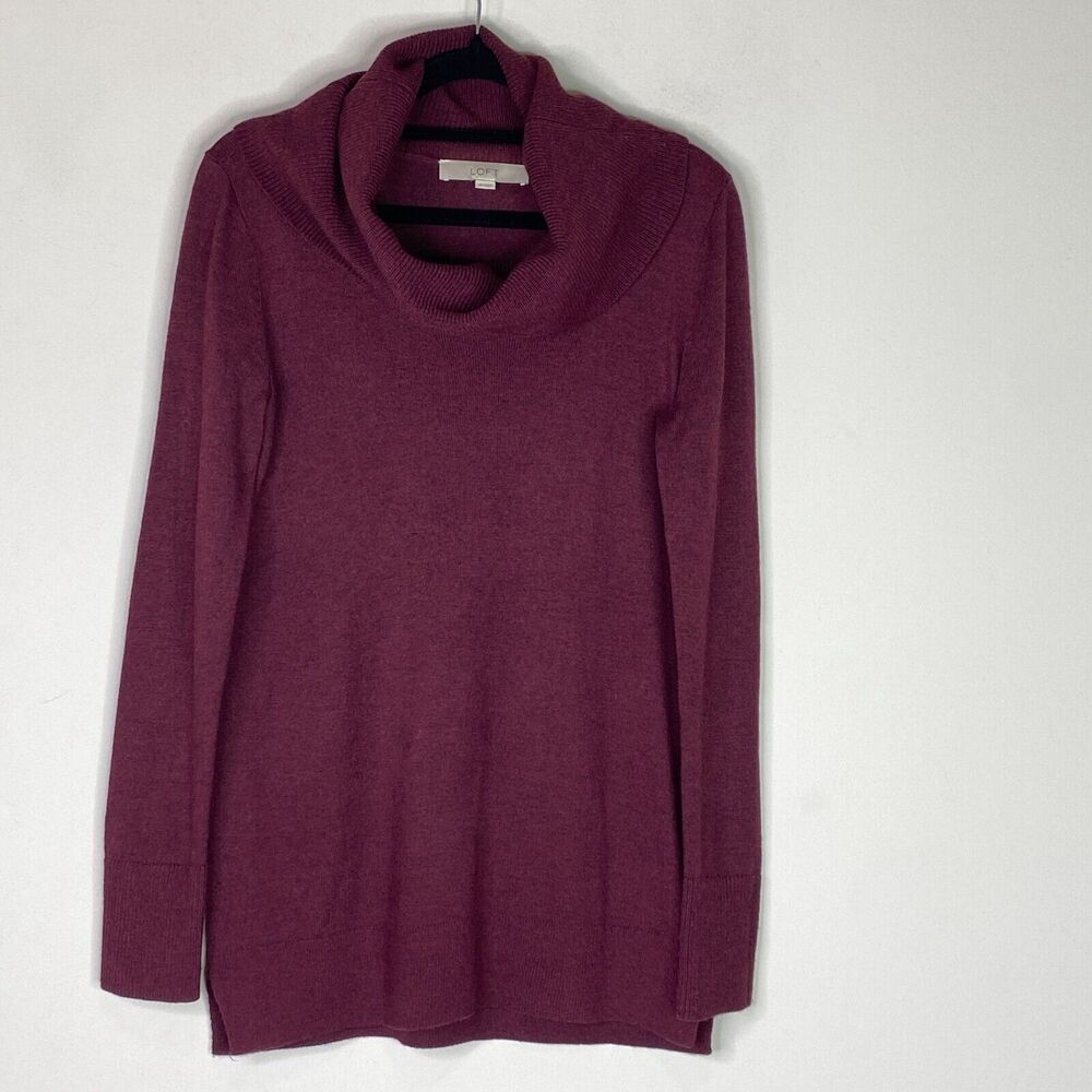 LOFT Cowl Neck Tunic Sweater Women's Size XS